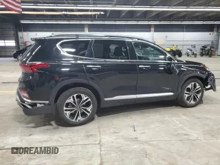 2020 Hyundai Santa Fe SEL with VIN 5NMS3CAA3LH152187, listed as a Copart auction lot 52334415 with 54,744 mi miles and Salvage Title. Bid and sale history available at DreamBid. Image 3.