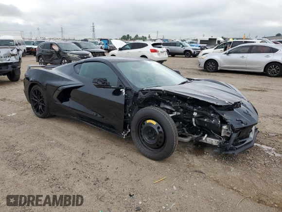 2023 Chevrolet Corvette 1LT z VIN 1G1YA2D49P5112486, wystawiony jako Copart lot #51111465 z przebiegiem 16 836 mil mil oraz Szkoda całkowita • Salvage title. Historia ofert i sprzedaży dostępna na DreamBid. Obrazek 4.