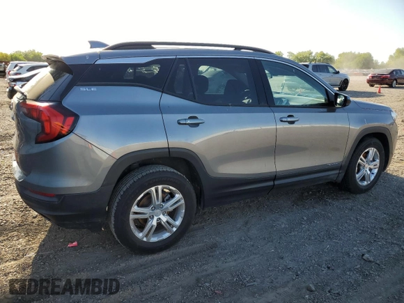 2020 GMC Terrain SLE with VIN 3GKALMEV5LL247274, listed as a Copart auction lot 52832085 with Not provided miles and Salvage title. Bid and sale history available at DreamBid. Image 3.