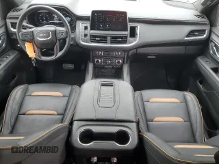 2024 GMC Yukon XL AT4 with VIN 1GKS2HKL9RR255168, listed as a Copart auction lot 43969225 with 12,972 mi miles and Salvage Title. Bid and sale history available at carsss.com. Image 8.