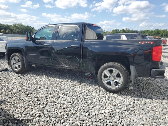 2018 Chevrolet Silverado 1500 Custom with VIN 3GCUKPEC2JG606680, listed as a Copart auction lot 53671475 with 112,746 mi miles and Salvage Title. Bid and sale history available at carsss.com. Image 2.