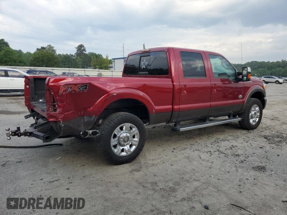 2016 Ford F-250 Lariat z VIN 1FT7W2BT9GEC49099, wystawiony jako Copart lot #51031955 z przebiegiem 77 414 mil mil oraz Szkoda całkowita • Salvage title. Historia ofert i sprzedaży dostępna na DreamBid. Obrazek 3.