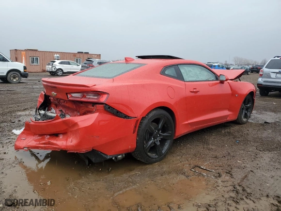 2017 Chevrolet Camaro 2LT with VIN 1G1FD1RS4H0211912, listed as a Copart auction lot 49411785 with 0 mi miles and Salvage Title. Bid and sale history available at carsss.com. Image 3.