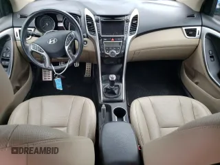 2014 Hyundai Elantra with VIN KMHD35LH6EU177865, listed as a Copart auction lot 56762623 with 67,343 mi miles and Salvage title. Bid and sale history available at DreamBid. Image 8.