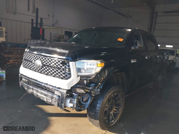 2018 Toyota Tundra 4WD SR5 with VIN 5TFAW5F19JX765068, listed as a IAAI auction lot 41258005 with 52,917 mi miles. Bid and sale history available at carsss.com. Image 18.