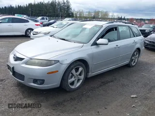 2006 Mazda 6 S Sport VE with VIN 1YVHP82D665M56149, listed as a IAAI auction lot 41934565 with 181,615 mi miles and . Bid and sale history available at carsss.com. Image 2.