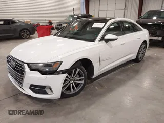 2023 Audi A6 Premium z VIN WAUD3BF24PN043215, wystawiony jako IAAI lot #42344302 z przebiegiem 55 357 mil mil oraz . Historia ofert i sprzedaży dostępna na DreamBid. Obrazek 2.