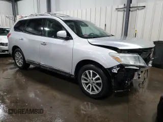 2013 Nissan Pathfinder Platinum with VIN 5N1AR2MM8DC626172, listed as a Copart auction lot 86076674 with 94,168 mi miles and Salvage Title. Bid and sale history available at carsss.com. Image 4.