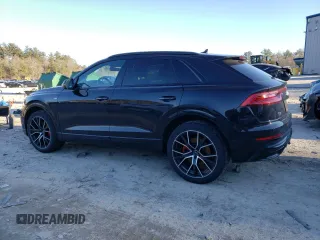 2019 Audi Q8 Premium Plus with VIN WA1EVAF14KD030993, listed as a Copart auction lot 39435663 with 57,547 mi miles. Bid and sale history available at carsss.com. Image 2.