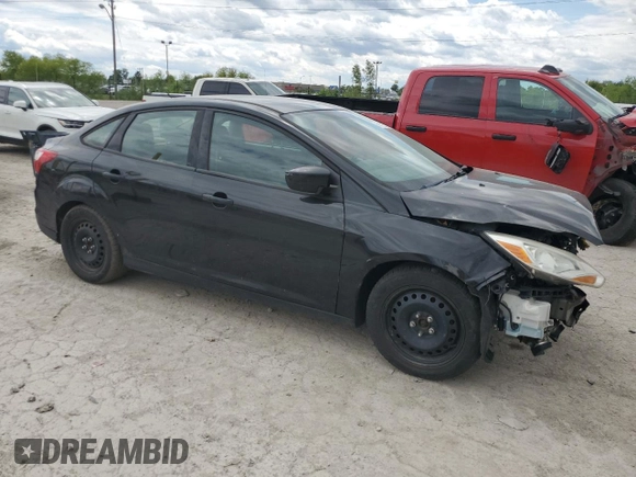 2012 Ford Focus SE with VIN 1FAHP3F25CL170193, listed as a Copart auction lot 58075895 with 180,689 mi miles and Salvage title. Bid and sale history available at DreamBid. Image 4.