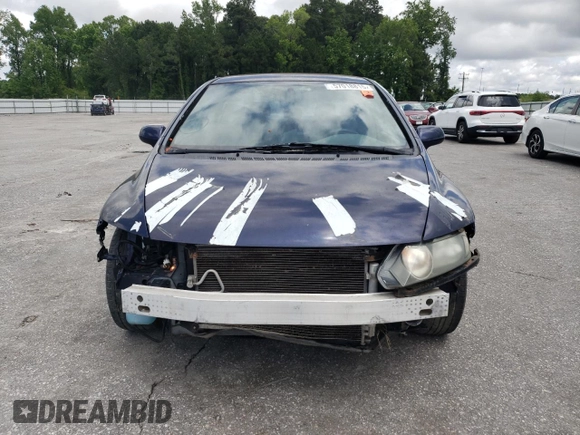 2011 Honda Civic LX with VIN 19XFA1F50BE010179, listed as a Copart auction lot 57018815 with 151,624 mi miles and Salvage Title. Bid and sale history available at DreamBid. Image 5.