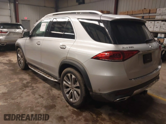 2020 Mercedes-Benz GLE 350 with VIN 4JGFB4KB3LA086666, listed as a IAAI auction lot 41767859 with 134,106 mi miles and . Bid and sale history available at DreamBid. Image 3.