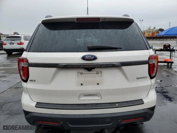 2019 Ford Explorer XLT with VIN 1FM5K7DH0KGB27796, listed as a Copart auction lot 49160255 with 108,207 mi miles and Salvage Title. Bid and sale history available at carsss.com. Image 6.