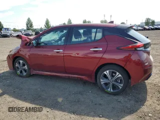 2022 Nissan LEAF SV Plus with VIN 1N4BZ1CV7NC555289, listed as a Copart auction lot 61406764 with 12,658 mi miles and Clean Title. Bid and sale history available at DreamBid. Image 2.