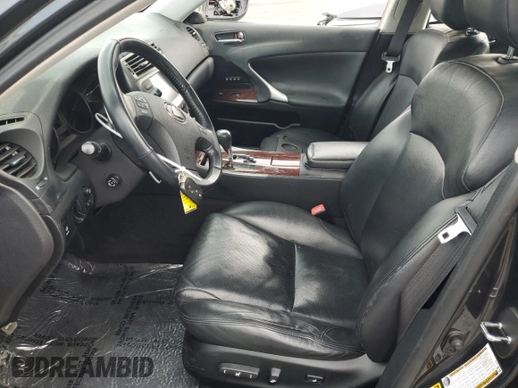 2008 Lexus IS 350 with VIN JTHBE262582013646, listed as a Copart auction lot 53187215 with 130,826 mi miles and Clean title. Bid and sale history available at DreamBid. Image 7.