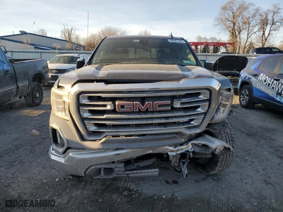 2022 GMC Sierra 1500 SLT with VIN 1GTU9DED5NZ175017, listed as a Copart auction lot 42647105 with 41,068 mi miles and Salvage Title. Bid and sale history available at carsss.com. Image 5.