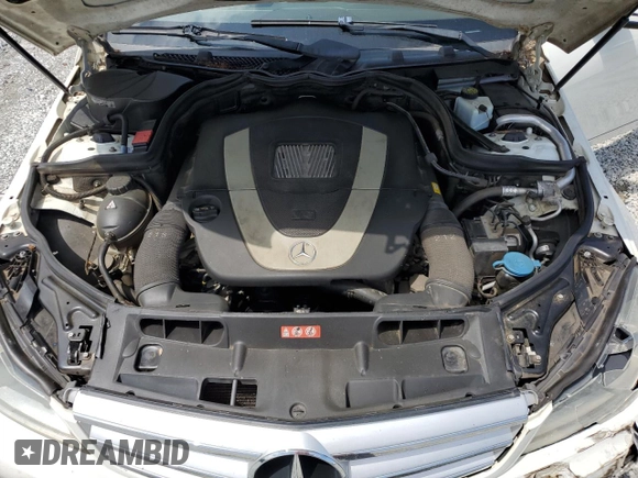 2012 Mercedes-Benz C 300 Sport with VIN WDDGF8BB0CR231058, listed as a Copart auction lot 58540945 with 178,360 mi miles and Salvage title. Bid and sale history available at DreamBid. Image 11.