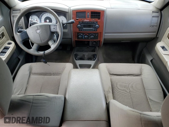 2005 Dodge Dakota SLT with VIN 1D7HW48N95S167516, listed as a Copart auction lot 49378105 with Not Provided miles and Salvage Title. Bid and sale history available at DreamBid. Image 8.