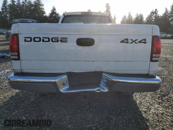 2001 Dodge Dakota Sport with VIN 1B7GG22N71S303684, listed as a Copart auction lot 52167635 with 151,354 mi miles and Salvage Title. Bid and sale history available at carsss.com. Image 6.