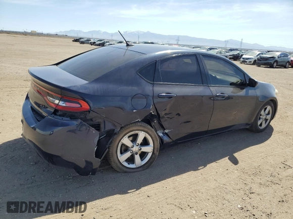 2015 Dodge Dart SXT with VIN 1C3CDFBB4FD309477, listed as a Copart auction lot 53156175 with 159,313 mi miles and Salvage Title. Bid and sale history available at carsss.com. Image 3.