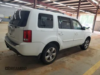 2014 Honda Pilot EX-L with VIN 5FNYF3H57EB008172, listed as a Copart auction lot 51570815 with 160,396 mi miles and Salvage Title. Bid and sale history available at carsss.com. Image 3.