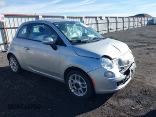 2012 FIAT 500 Pop with VIN 3C3CFFAR6CT124233, listed as a IAAI auction lot 41874562 with 94,233 mi miles. Bid and sale history available at carsss.com. Image 1.