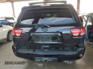 2020 Toyota Sequoia SR5 with VIN 5TDBY5G12LS176823, listed as a Copart auction lot 46652465 with 1 mi miles and Clean Title. Bid and sale history available at carsss.com. Image 6.