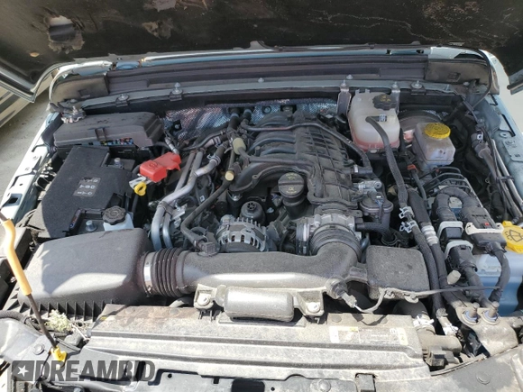 2024 Jeep Wrangler Sport S with VIN 1C4PJXAG9RW282388, listed as a Copart auction lot 59133345 with 5,389 mi miles and Non repairable. Bid and sale history available at DreamBid. Image 11.
