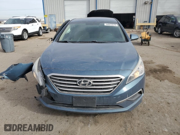2016 Hyundai Sonata 2.4L with VIN 5NPE24AF4GH401509, listed as a Copart auction lot 44973315 with 139,952 mi miles and Salvage Title. Bid and sale history available at carsss.com. Image 5.