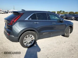 2019 Cadillac XT4 FWD Luxury z VIN 1GYAZAR49KF103014, wystawiony jako Copart lot #46892155 z przebiegiem 27 915 mil mil oraz Szkoda całkowita • Salvage title. Historia ofert i sprzedaży dostępna na DreamBid. Obrazek 3.