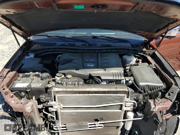 2017 Nissan Armada Platinum with VIN JN8AY2NF5H9303731, listed as a Copart auction lot 48478935 with 125,384 mi miles and Salvage Title. Bid and sale history available at carsss.com. Image 13.