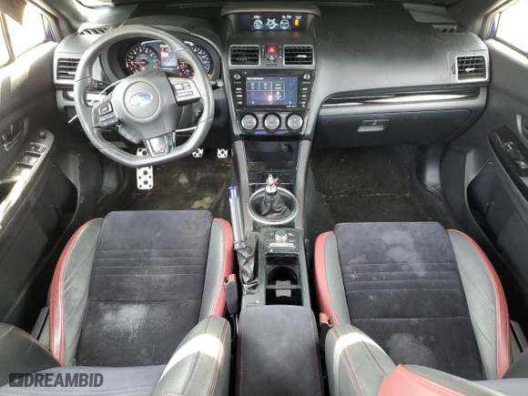 2018 Subaru WRX STI with VIN JF1VA2M63J9810352, listed as a Copart auction lot 46409115 with 109,645 mi miles and Salvage Title. Bid and sale history available at carsss.com. Image 8.