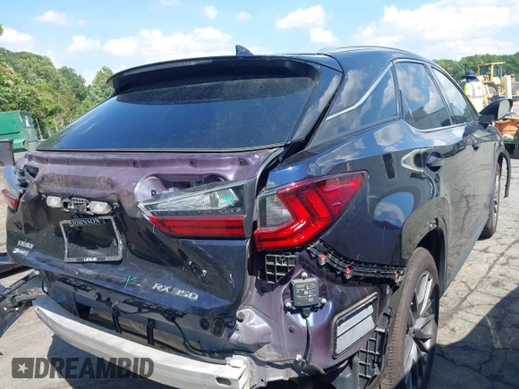 2020 Lexus RX 350 F Sport Performance with VIN 2T2YZMDA0LC227469, listed as a IAAI auction lot 42514262 with 81,153 mi miles and . Bid and sale history available at DreamBid. Image 4.