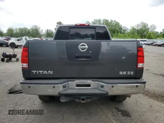 2007 Nissan Titan SE with VIN 1N6AA07B87N201924, listed as a Copart auction lot 60361425 with 167,659 mi miles and Salvage title. Bid and sale history available at DreamBid. Image 6.