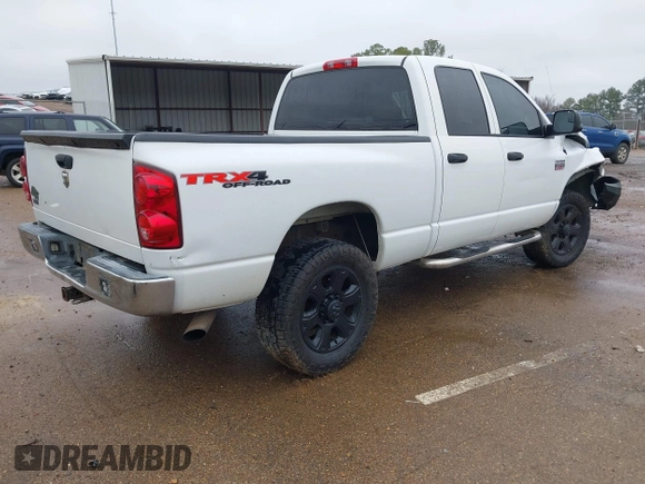2008 Dodge 2500 SLT with VIN 3D7KS28A58G114228, listed as a IAAI auction lot 41455313 with 208,238 mi miles and . Bid and sale history available at DreamBid. Image 4.