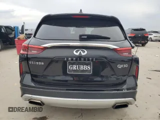2019 Infiniti QX50 Essential с VIN 3PCAJ5M1XKF126209, выставлен на аукционе Copart как лот 88332035 с пробегом 57 666 миль миль и Чистый • Clean title. История ставок и продаж доступна на DreamBid. Изображение 6.