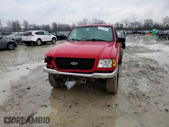 2003 Ford Ranger XL Fleet with VIN 1FTZR15E23PB82156, listed as a Copart auction lot 84161424 with 219,768 mi miles and Salvage Title. Bid and sale history available at DreamBid. Image 11.