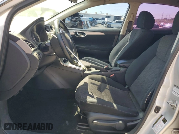 2015 Nissan Sentra SV with VIN 3N1AB7AP6FL678964, listed as a Copart auction lot 54917385 with 105,083 mi miles and Salvage Title. Bid and sale history available at DreamBid. Image 7.