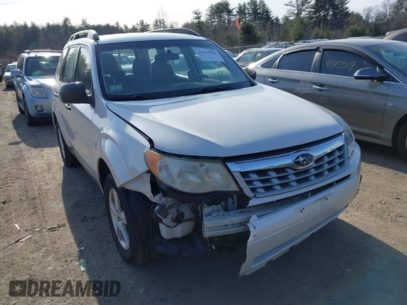 2012 Subaru Forester 2.5X with VIN JF2SHABC1CH424549, listed as a IAAI auction lot 41763016 with 153,631 mi miles. Bid and sale history available at carsss.com. Image 1.