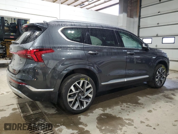 2023 Hyundai Santa Fe Calligraphy with VIN 5NMS5DAL6PH511782, listed as a Copart auction lot 58000945 with 31,566 mi miles and Salvage title. Bid and sale history available at DreamBid. Image 3.