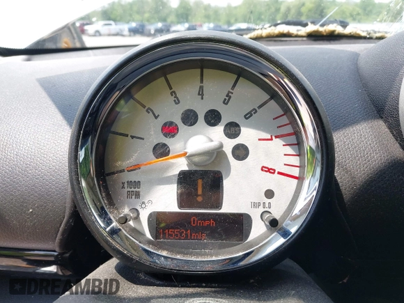 2012 MINI Countryman S with VIN WMWZC5C54CWM13119, listed as a IAAI auction lot 42467904 with 115,531 mi miles and . Bid and sale history available at DreamBid. Image 7.