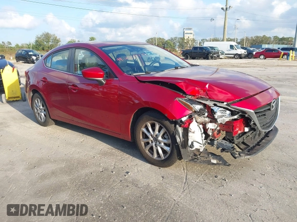 2016 Mazda 3 i Touring with VIN JM1BM1V78G1327596, listed as a IAAI auction lot 41229339 with 118,755 mi miles and . Bid and sale history available at DreamBid. Image 1.