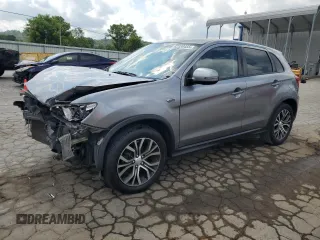 2018 Mitsubishi Outlander ES with VIN JA4AP3AU1JZ011468, listed as a Copart auction lot 62580455 with 123,404 mi miles and Salvage title. Bid and sale history available at DreamBid. Image 1.