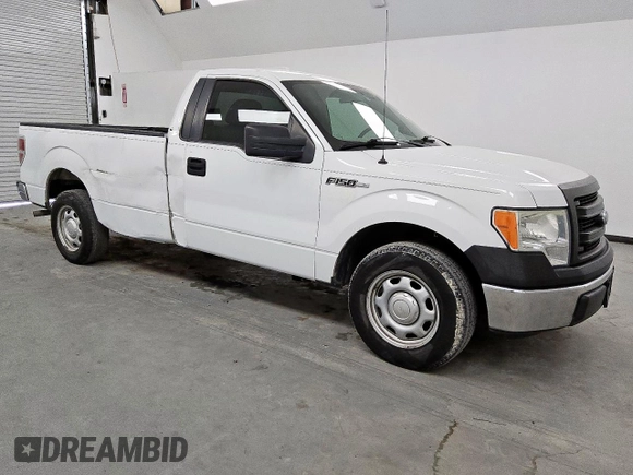 2014 Ford F-150 XL с VIN 1FTMF1CMXEKF21047, выставлен на аукционе Copart как лот 54858515 с пробегом 180 045 миль миль и Чистый • Clean title. История ставок и продаж доступна на DreamBid. Изображение 4.