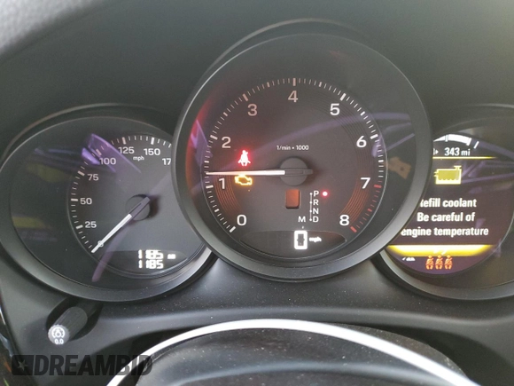 2025 Porsche Macan with VIN WP1AA2A53SLB01654, listed as a Copart auction lot 85136994 with 1,185 mi miles and Salvage title. Bid and sale history available at DreamBid. Image 9.