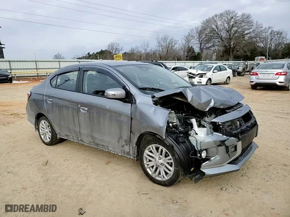 2023 Mitsubishi Mirage G4 SE with VIN ML32FVFJ2PHF05284, listed as a Copart auction lot 88778105 with 32,852 mi miles and Salvage Title. Bid and sale history available at carsss.com. Image 11.
