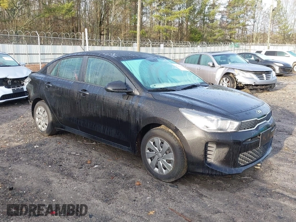 2020 Kia Rio LX with VIN 3KPA24AD2LE297890, listed as a IAAI auction lot 41201864 with 102,671 mi miles and . Bid and sale history available at DreamBid. Image 1.