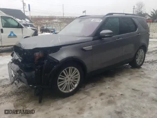 2020 Land Rover Discovery HSE Luxury with VIN SALRT2RV6L2426737, listed as a Copart auction lot 43631775 with 78,189 mi miles and Salvage Title. Bid and sale history available at carsss.com. Image 1.