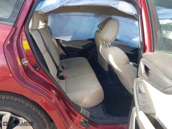 2019 Subaru Impreza with VIN 4S3GTAA63K1721568, listed as a IAAI auction lot 41896632 with 18,744 mi miles. Bid and sale history available at carsss.com. Image 8.