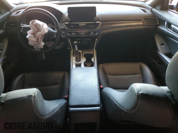 2018 Honda Accord Sedan Sport 1.5T with VIN 1HGCV1F3XJA195186, listed as a Copart auction lot 52838815 with 0 mi miles and Non Repairable. Bid and sale history available at carsss.com. Image 8.